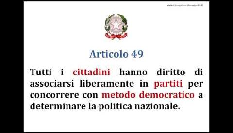 Audizione di Mario Staderini alla Commissione affari costituzionali del Senato sui progetti di legge recanti norme per l’attuazione dell’articolo 49 della Costituzione (partiti e metodo democratico). 17 marzo 2016
