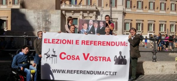 Lettera a Gentiloni: decreto legge subito per restituirci i diritti politici, sia referendari che elettorali